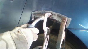 заплатка на ржавое крыло