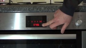 How to : Set the time on Clock of a Bosch Oven