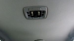 ЗАМЕНА ЛАМПОЧЕК НА СВЕТОДИОДЫ В ПЛАФОНАХ САЛОНА (HYUNDAI SONATA EF)