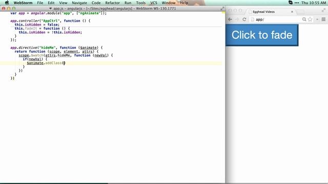 Egghead.io - AngularJS - Animating the Angular Way смотреть онлайн
