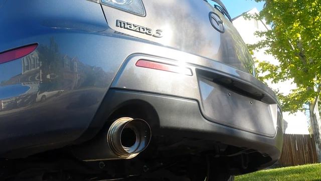 Mazda 3 2.3 Straight Pipe w/ 4 in. Muffler Tip смотреть онлайн