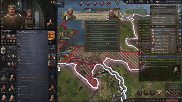 Friends & Foes Crusader Kings 3 Part 121 – Prussia: May the Trees be our Shelter RP + LP смотреть онлайн