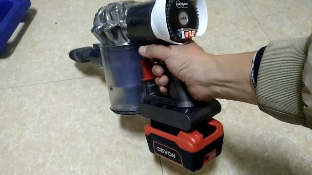 Changeable dyson V6 battery MOD(finished) смотреть онлайн