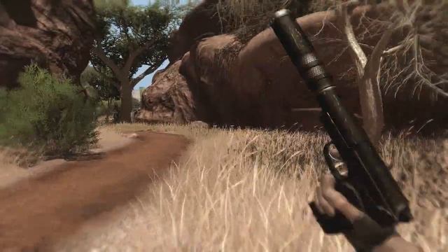 Far Cry 2 gameplay 16x9 HD 720p on 8600 GT смотреть онлайн