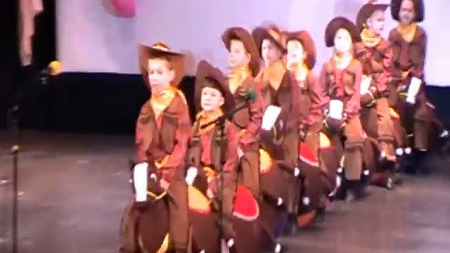 танец ковбоев детский сад №111 г. Брянск смотреть онлайн