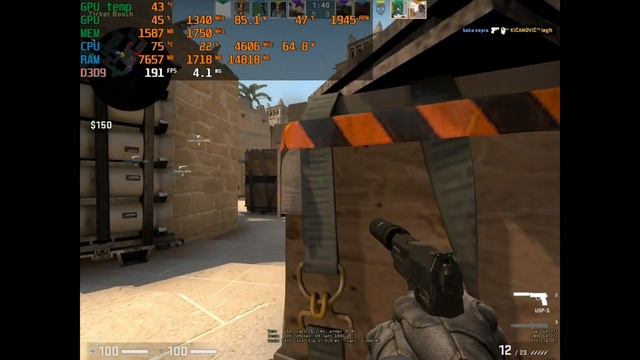 i7-10700F + RX570 8GB CSGO смотреть онлайн