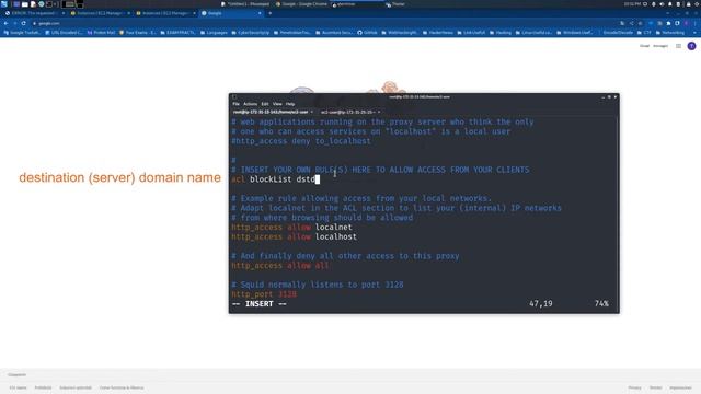 Squid/AWS-Quick Proxy Set Up - EP2 - Blocking Website And Custom IP Address смотреть онлайн