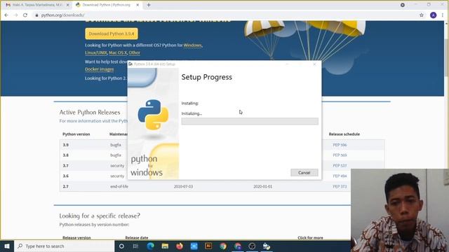 Tutorial Python Basic - 001 - Install Python 3.9.4 by ataqwa смотреть онлайн