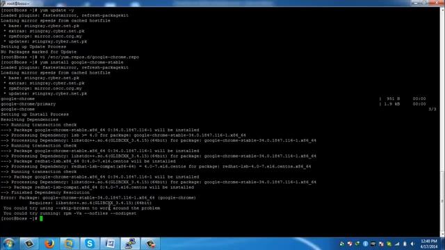 How to install and configure Google chrome on centos 6.5 смотреть онлайн