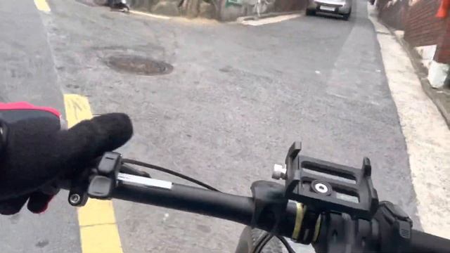 AHON SA ITAEWON with GIANT XTC SLR1 (road to namsan pt.2). CLIMB TEST смотреть онлайн