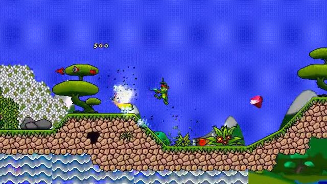 Jazz Jackrabbit 2 Even More secret levels - The Kingdom of Winds смотреть онлайн