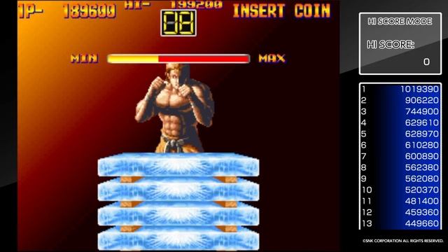 ACA NEOGEO ART OF FIGHTING Score playthrough смотреть онлайн