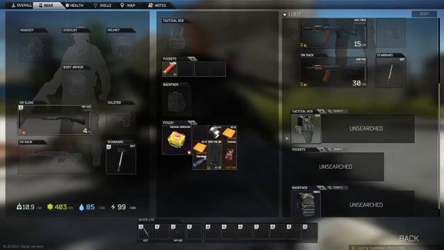 customs gameplay Escape from Tarkov, mp153 to 3 aku74 смотреть онлайн
