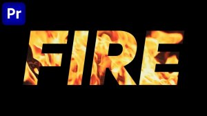 Как сделать Видео внутри текста в Premiere Pro