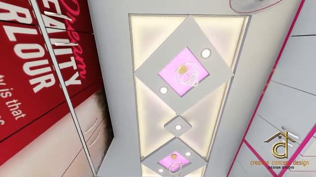 Beauty Parlour Interior Design 2022 | Parlour Design | Beauty Salon setup at low budget смотреть онлайн