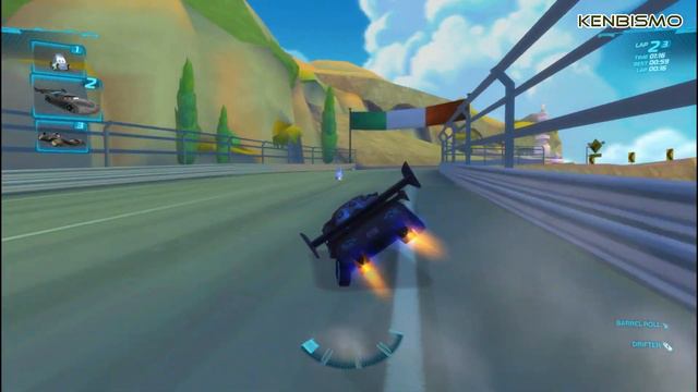 Cars 2 The Video Game MOD - Boost Neon - Mountain Run - PC Gameplay 1080p HD