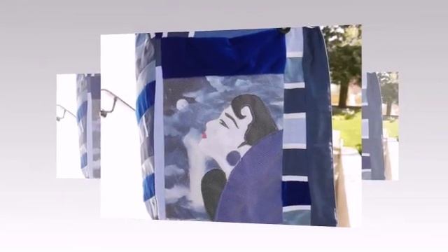 Пальто в технике пэчворк.Mantel in Patchwork Technik. смотреть онлайн