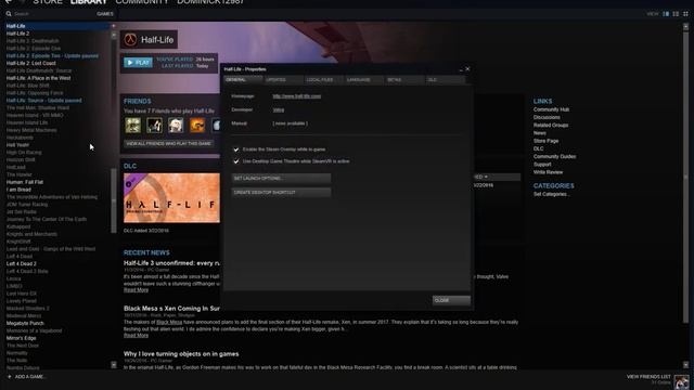Half-Life Black Screen Fix смотреть онлайн
