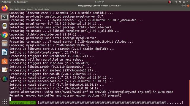 How to install MYSQL on ubuntu смотреть онлайн