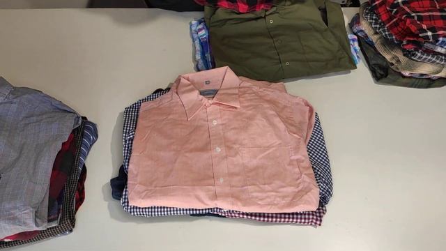 Лот 2006 Рубашки фланелевые мужские Канада. цена 959 руб/кг 8.6кг смотреть онлайн