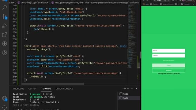 ReactJs - Recuperar senha com firebase authentication - #10 смотреть онлайн