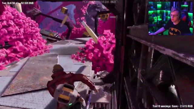 Пятёрка играет в Стражи галактики #1|Нарезка пятёрки смотреть онлайн