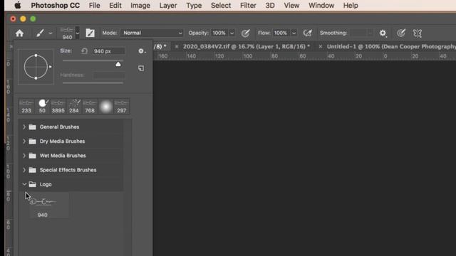 Turn your logo/signature into a Photoshop brush смотреть онлайн