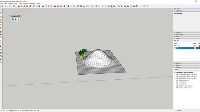 RANDOM COMPONENT PLACEMENT IN SKETCHUP with Compo Spray смотреть онлайн