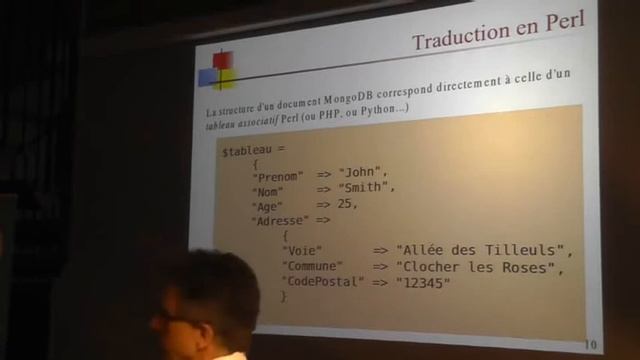 Perl et NoSQL, illustré avec MongoDB. смотреть онлайн