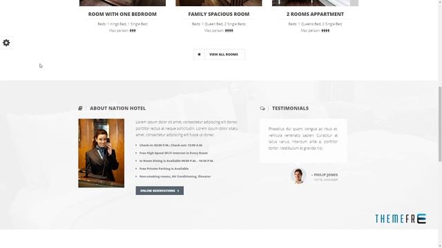 Nation Hotel - Responsive WordPress Theme Taufik Timour смотреть онлайн