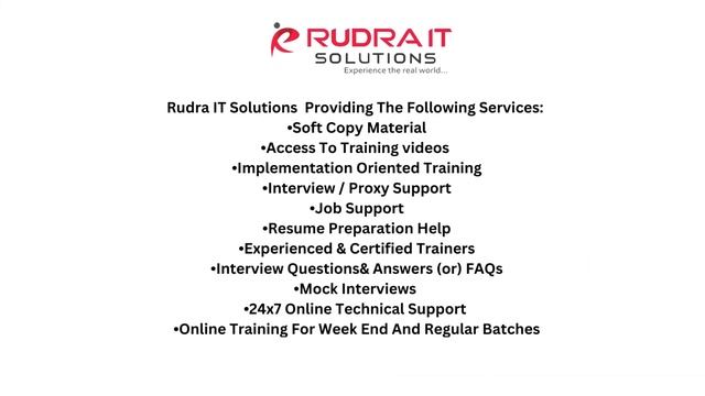 Oracle Cloud log fire WMS/OTM/GTM Online Training | Rudra It Solutions смотреть онлайн