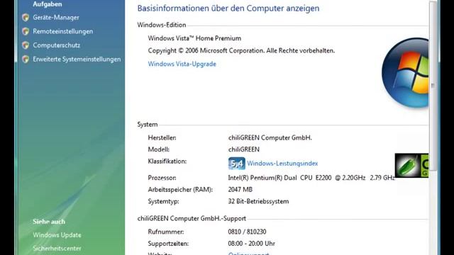 My Overclocked System and Vista Score смотреть онлайн