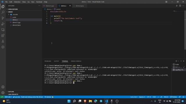 undefined reference to `WinMain@16' | ld returned 1 exit status Explained! смотреть онлайн
