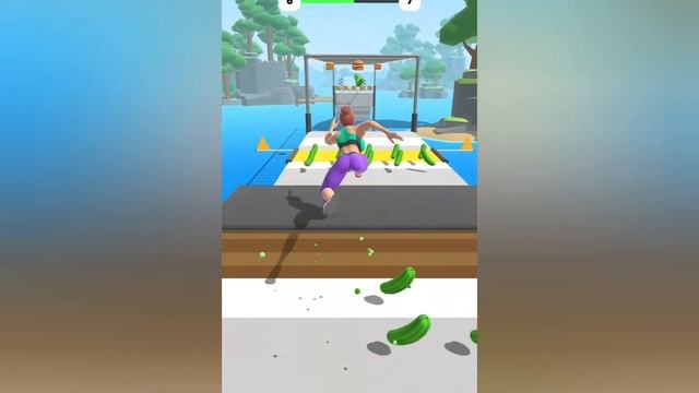 Fit 2 Fat New Gameplay All Levels Walkthrough Android & iOS смотреть онлайн