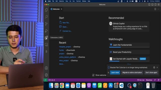 Python Foundation - Kerakli dasturlarni o'rnatish смотреть онлайн