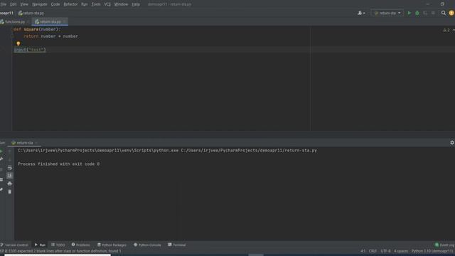 Python Tutorial For Beginners - #35. Return Statement in Python смотреть онлайн