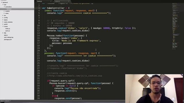 56 - COOKIES VS SESSIONS - CURSO DE JAVASCRIPT (MÓDULO 2) -TORNE-SE UM PROGRAMADOR смотреть онлайн