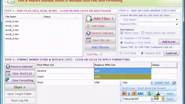 How to Find & Replace Specific text in Excel File смотреть онлайн