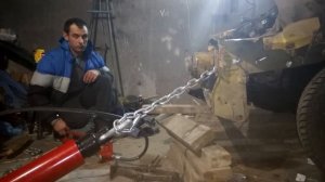 гидравлическая стяжка 20 тонн  для рихтовки авто