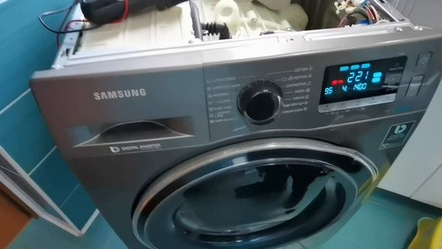 Samsung washing machine Close Up смотреть онлайн