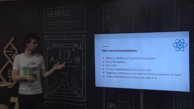 React Native, pourquoi c'est génial, illustré par ses retour d'expériences смотреть онлайн