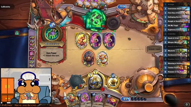 [ Hearthstone S86 ] Secret Paladin - Forged in the Barrens смотреть онлайн