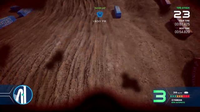 Monster Energy Supercross 4 - Yamaha ESX eSport - Time Trials смотреть онлайн