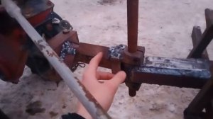 Самодельный задний адаптер для мотоблока