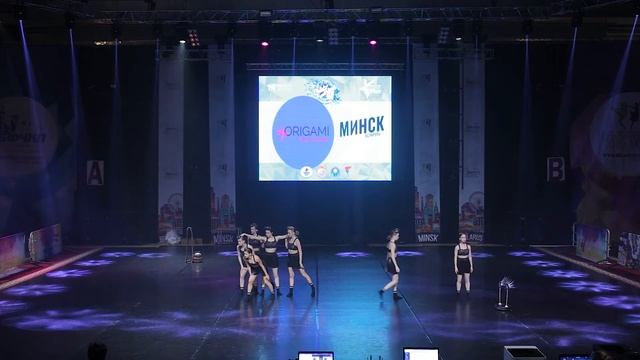 Show dance. Юниоры. Малая группа. STAR DUST. ORIGAMI Dance Company. смотреть онлайн