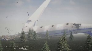 Крушение Боинга 737 на мосту - Реалистичная авиакатастрофа! Teardown