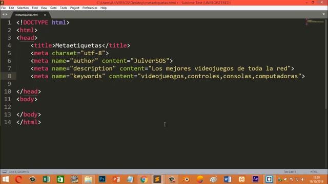 METAETIQUETAS HTML5 MetaTags | ¿Qué son las Etiquetas Meta | Bien explicado смотреть онлайн