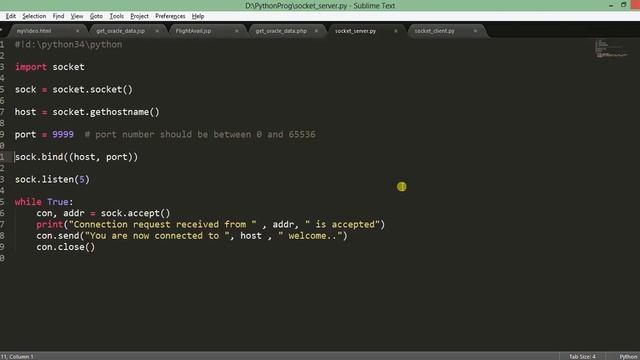 Network programming with Python using Socket.. смотреть онлайн