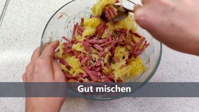 Беру колбасу и картошку и делаю вкусный быстрый ужин