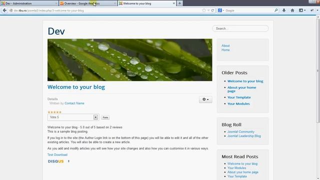 Advanced Google Analytics Joomla Plugin смотреть онлайн